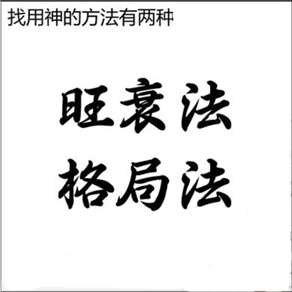 八字论用神